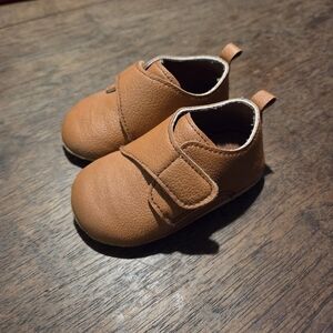 Toddler Leather Baby Walker Soft Shoes - Size 3